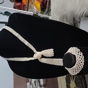 Pearl Necklace and Bracelet